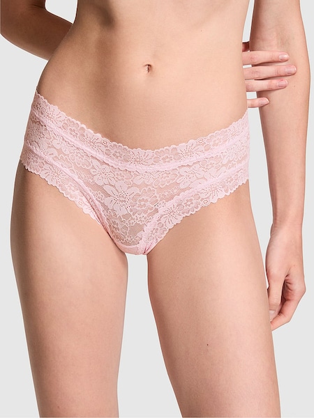 Victoria's Secret PINK Pink Tulip Cheeky Floral Lace Knickers (B21688) | €10.50