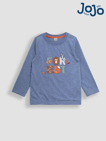 JoJo Maman Bébé Forest Friends Applique Top (B21752) | R$ 180