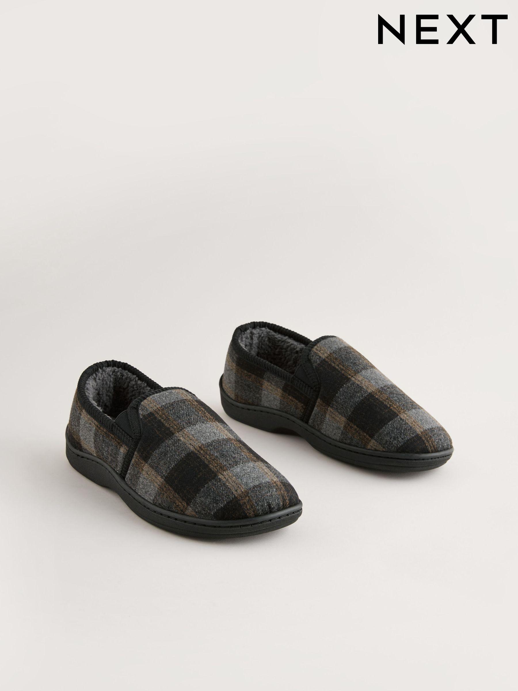 Men s Grey Casual Slippers Next Luxembourg