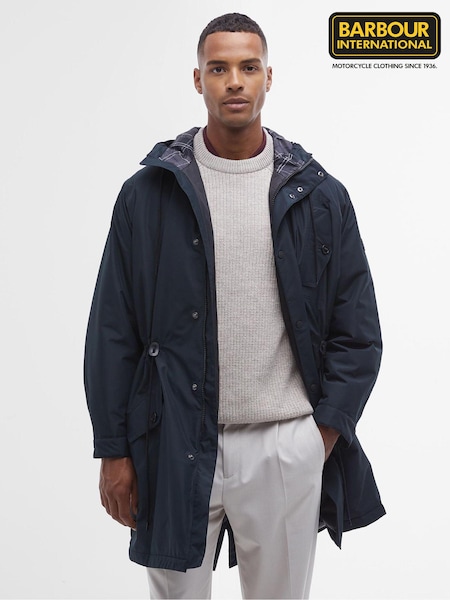 Barbour® International Melford Waterproof Blue Coats (B21820) | €173