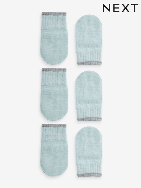 Light Blue 3 Pair Magic Mittens Set (3mths-6yrs) (B21821) | AED17