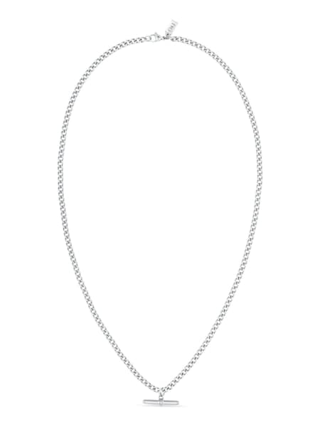 Orelia & Joe Curb Chain T-Bar Drop Necklace (B21858) | AED122