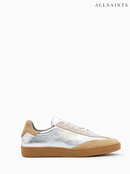 AllSaints Silver Thelma Sneakers (B22048) | $255 - $260