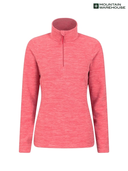 Mountain Warehouse Coral Pink Snowdon Melange Womens Fleece (B22054) | €19