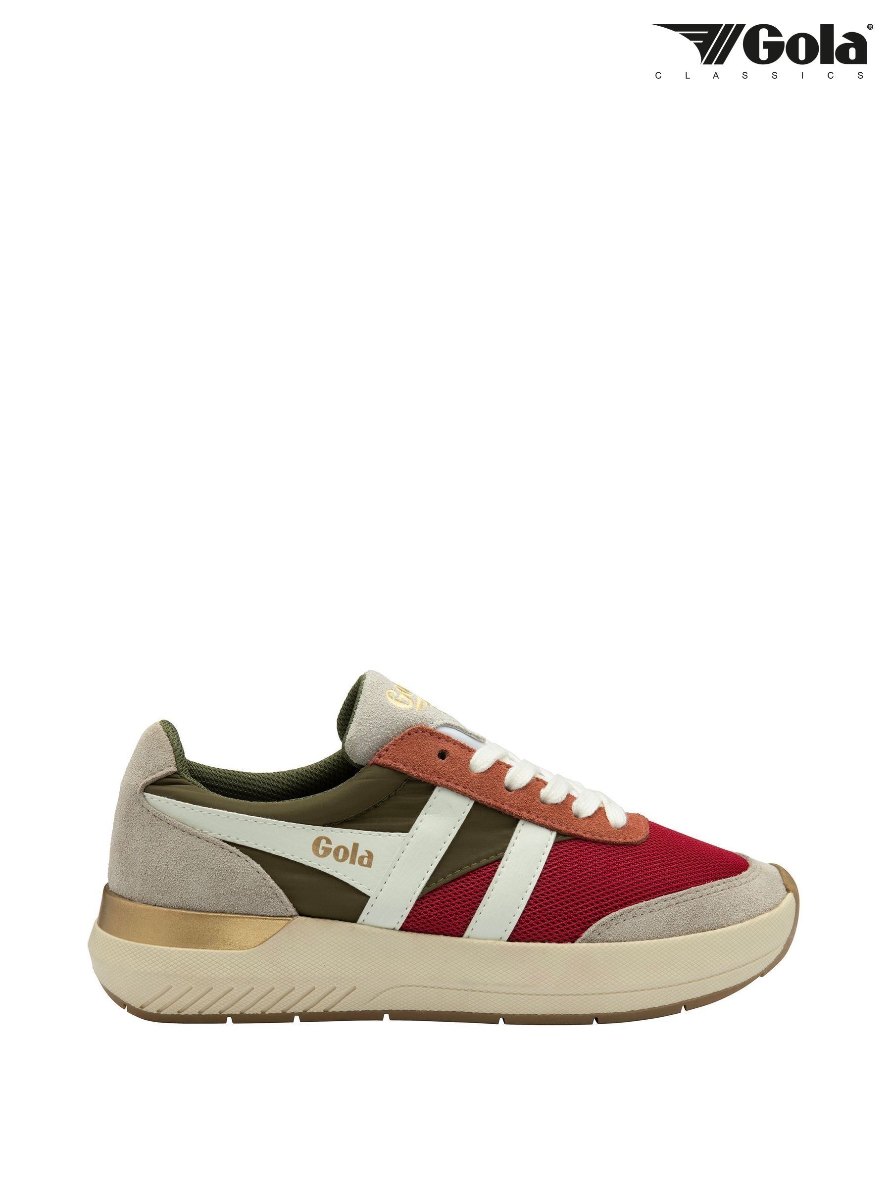 Women s Trainers Red Colour Block Brandedfashion Next Luxembourg