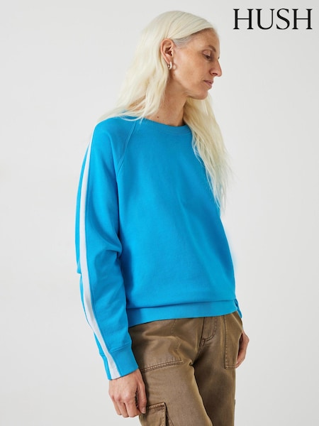 Hush Blue Maisie Striped Sweatshirt (B22303) | €18