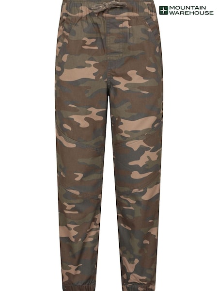 Mountain Warehouse Green Camo Kids Trousers (B22353) | €34