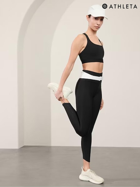 Athleta Black Pacesetter Ultra High Wisted 7/8 Leggings (B22552) | €106
