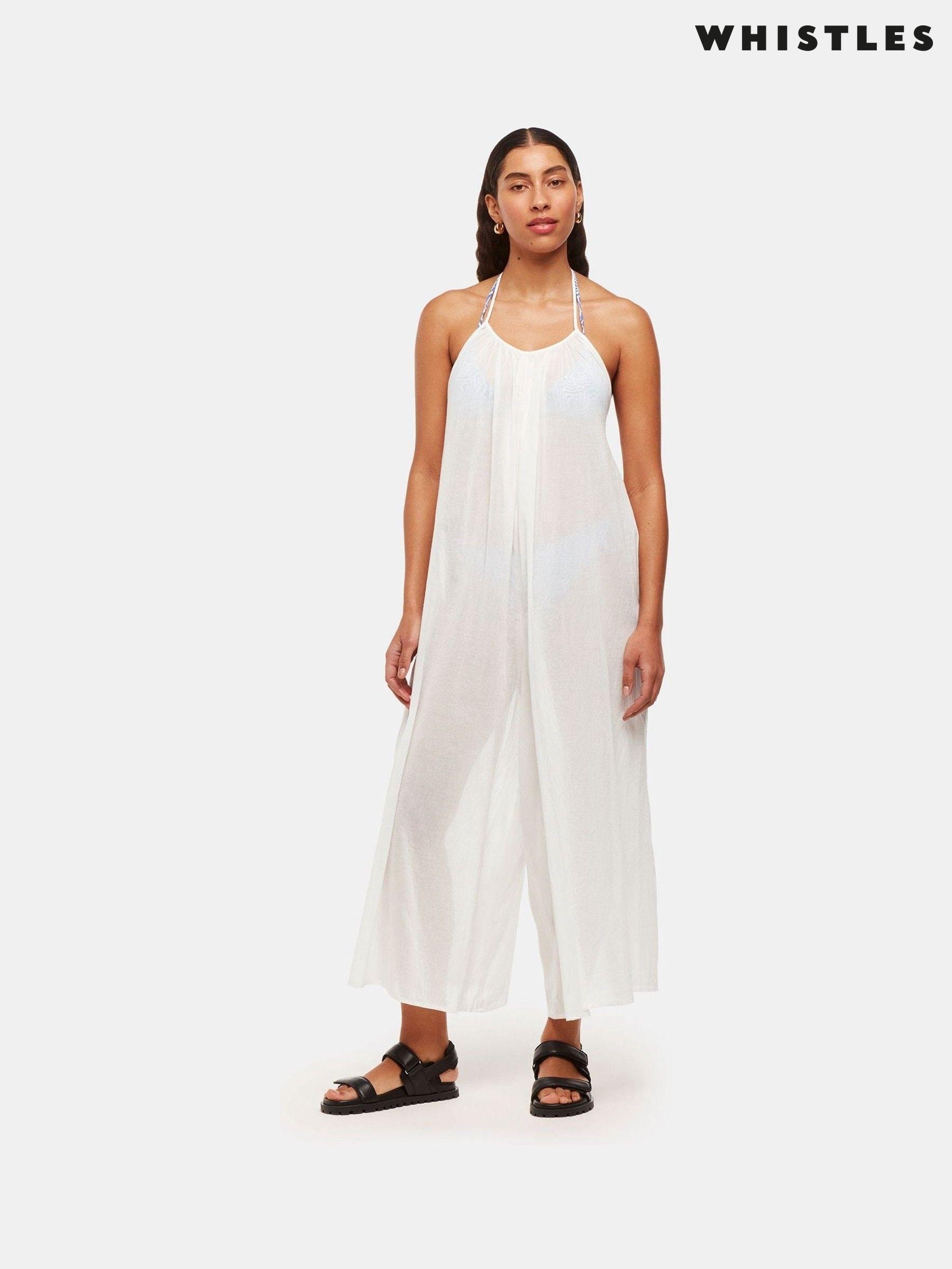 Next white jumpsuit hot sale