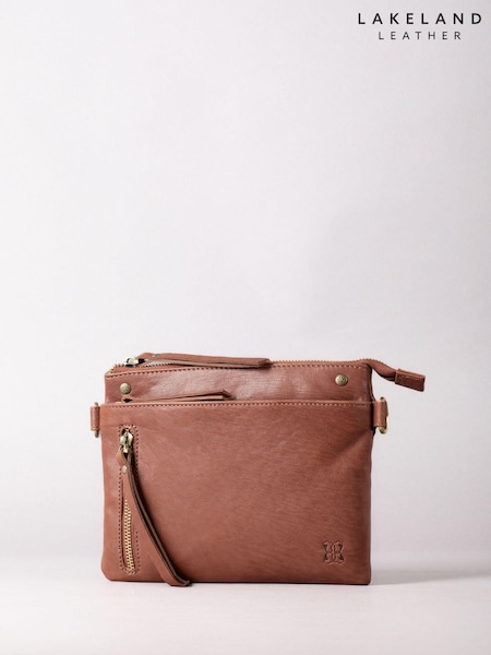 Lakeland Leather Brown Mini Harstone Cross-Body Bag (B22683) | € 78