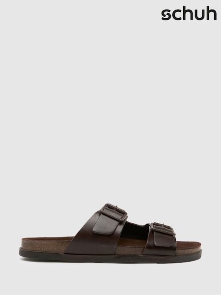 Schuh Santiago Buckle Sandals (B22687) | INR 6,143