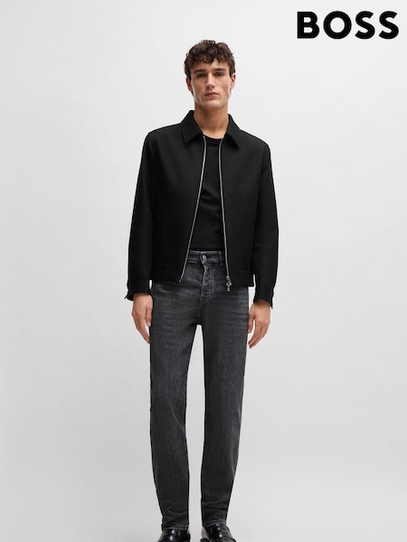 BOSS Dark Grey Delaware Slim Fit Jeans (B23536) | €83