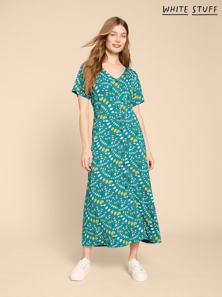 White Stuff Blue Amelia Jersey Dress (B23594) | €41.50