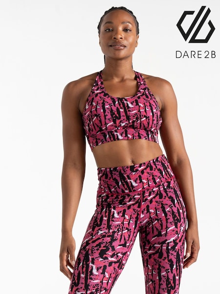 Dare 2b Pink Swift II Sports Bra (B23662) | ₪126