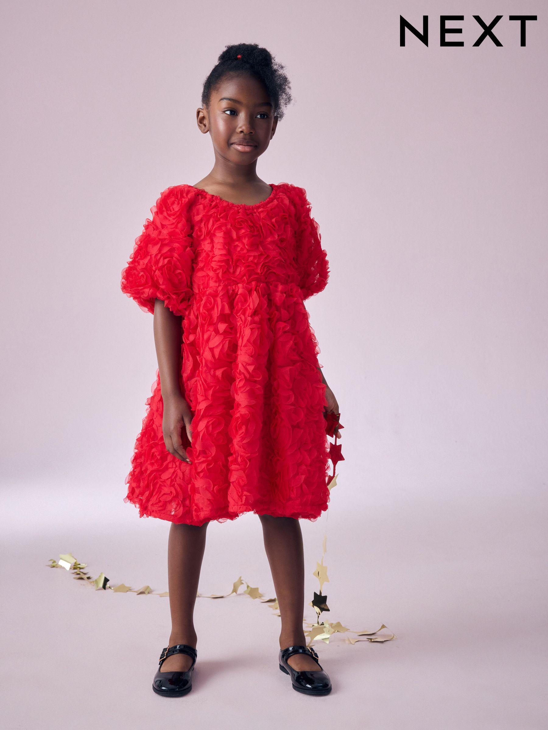 Red dress girls discount