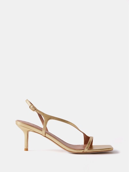 Mint Velvet Minimalist Kitten Heels (B23808) | 886 LEI