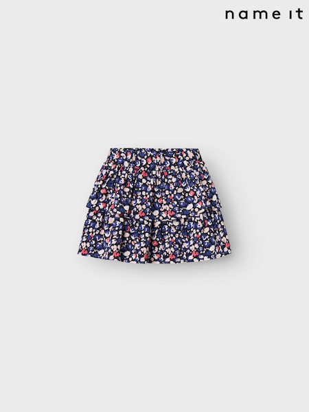 Blau - Name It Printed Skirt (B24039) | 15 €