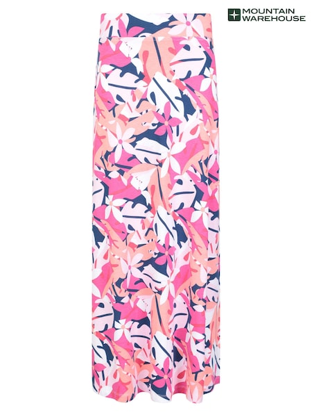 Mountain Warehouse Pink Womens Shore Long Jersey Skirt (B24148) | AED87