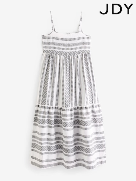 JDY Graphic Print Tiered Summer Maxi Dress (B24180) | €23
