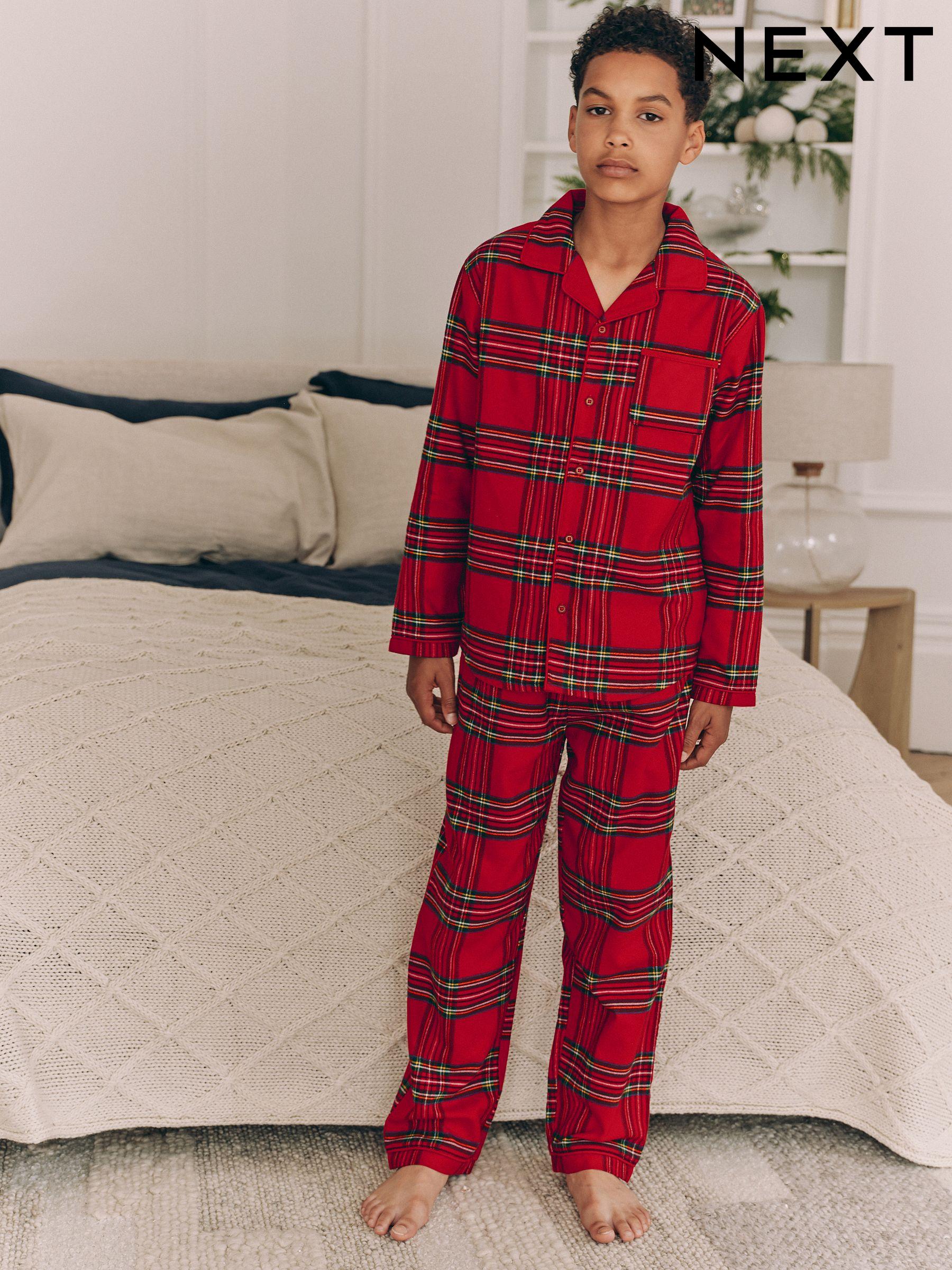 Boys Pyjamas Red Matching Family Nightwear Next Luxembourg
