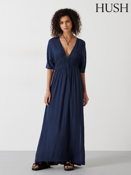 Hush Blue Grace Beach Maxi Dress (B24820) | €105