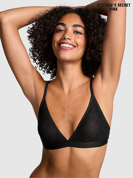 Victoria's Secret PINK Black Triangle Bralette (B24839) | €29