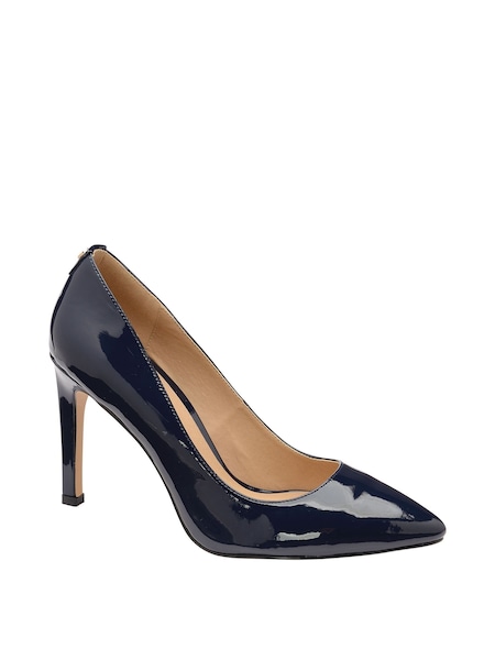 Ravel Blue Stiletto Heel Patent Court Shoes (B24859) | €41.50