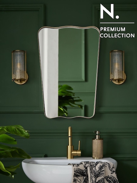 N. Premium Wall Bathroom Mirror (B25138) | 411 LEI