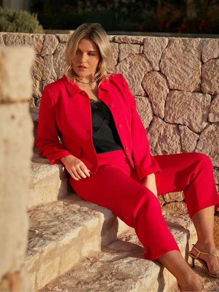 Live Unlimited Red Curve Short Tailored Jacket (B25158) | €66