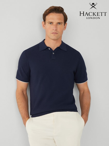 Hackett London Men Blue Sweater (B25529) | €66