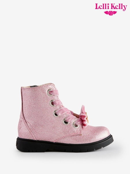 Lelli Kelly Pink Fior Di Fiocco Stivale Boots (B25995) | kr1 000