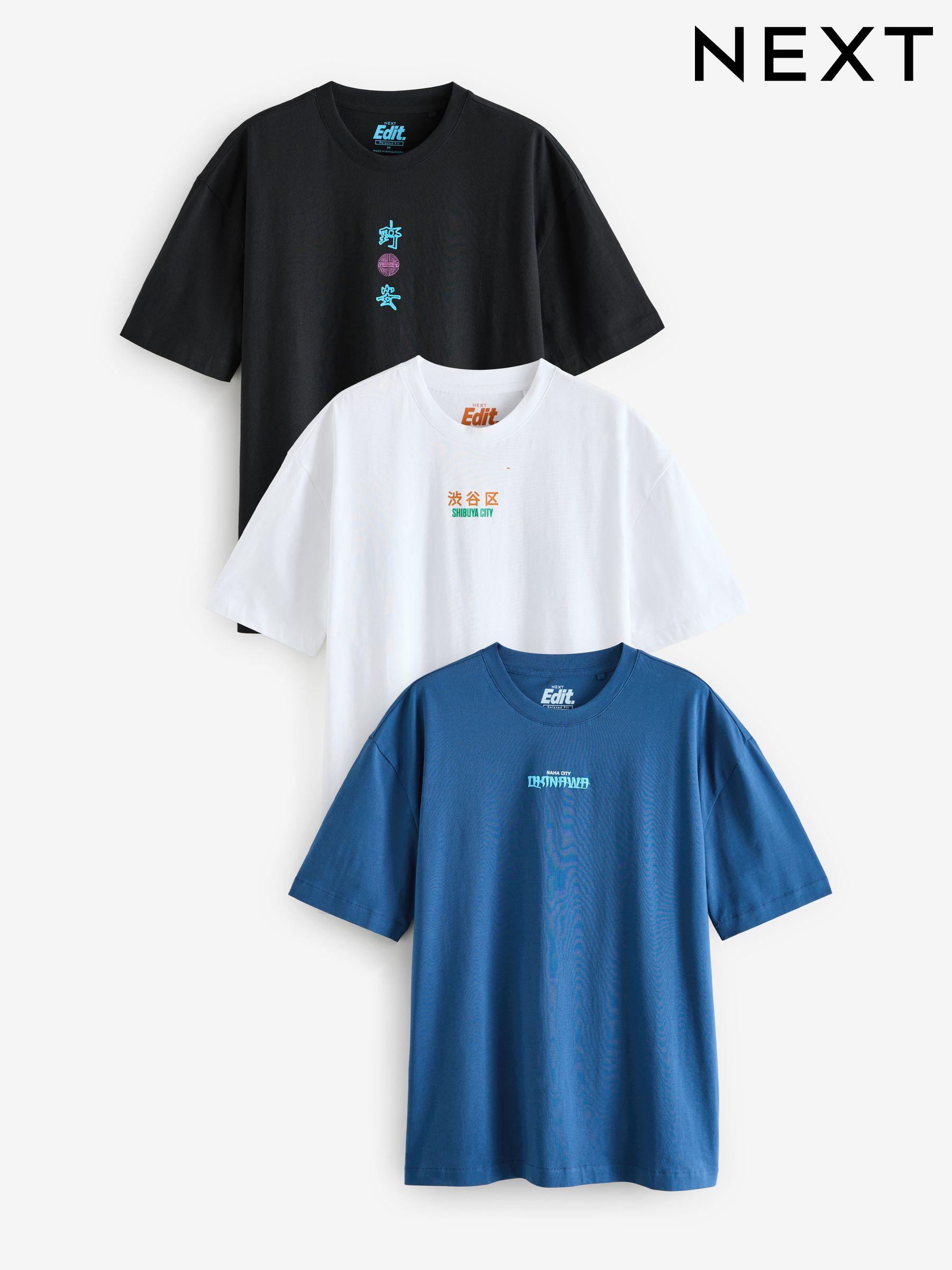 Mens Graphic Tops T Shirts Next UAE