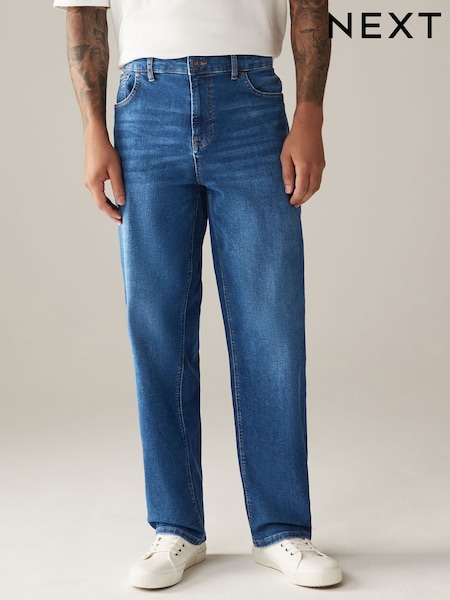 Blue Classic Stretch Relaxed Fit Jeans (B26717) | €32