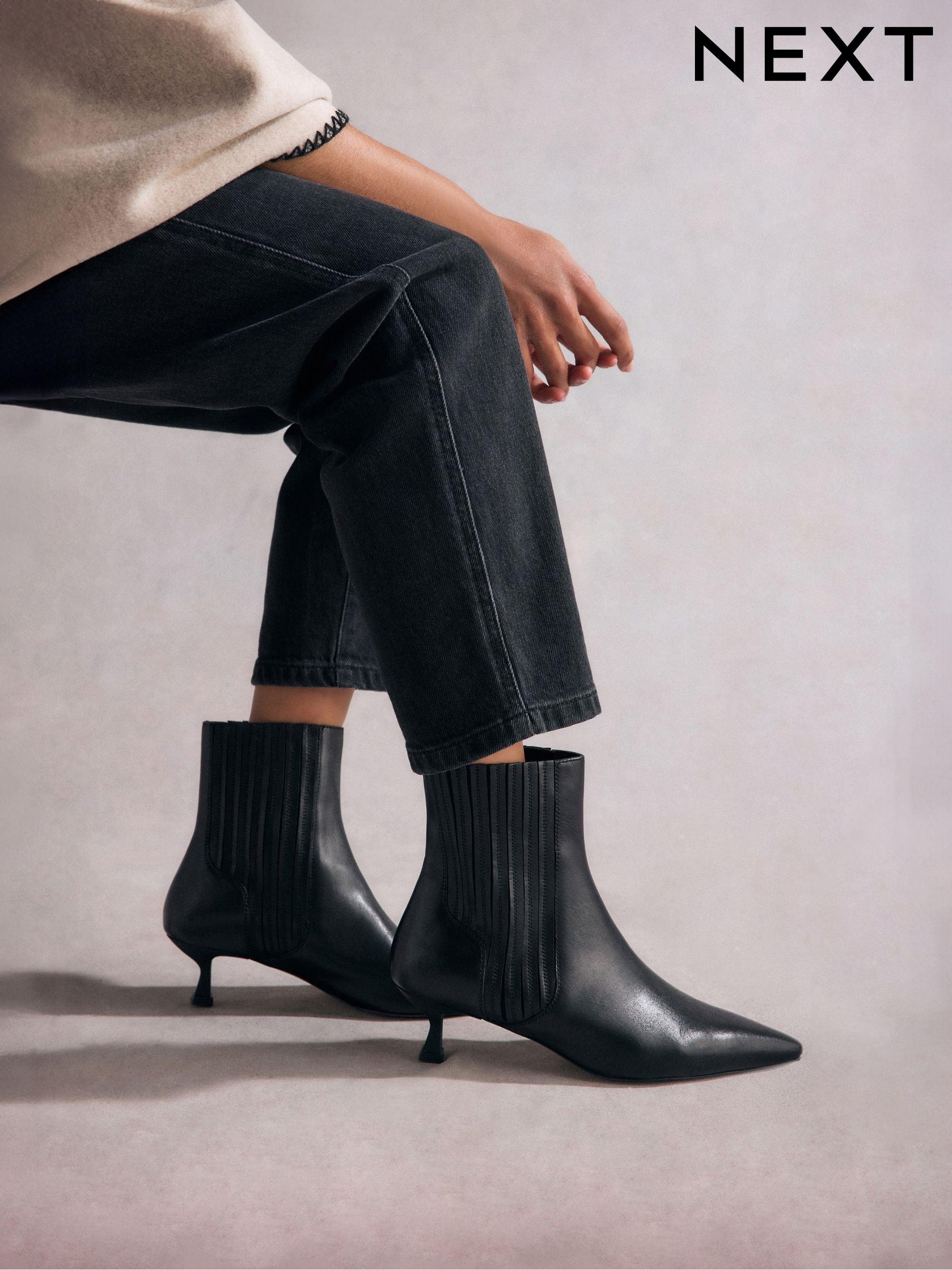Kitten Heel Boots Kitten Heel Ankle Boots Next
