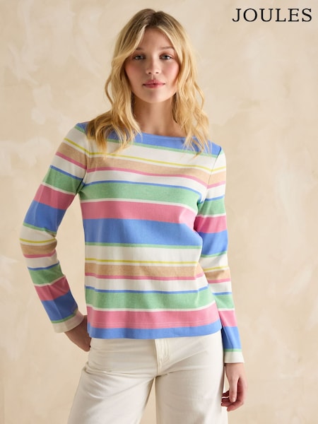 צבעוני - Joules Harbour Boat Neck Breton Top (B27230) | ‏176‏₪