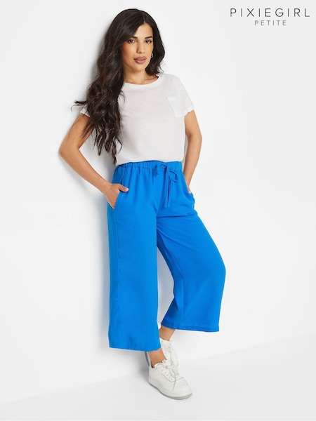 PixieGirl Petite Utility Wide Leg Cropped Trousers (B27443) | ‏151‏₪