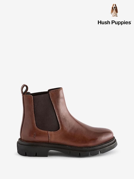 Temno rjava barva - Hush Puppies Raya Chelsea Boots (B27614) | € 79