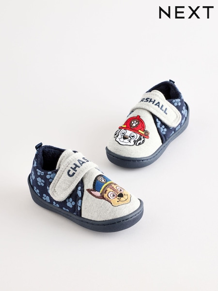 رمادي - Paw Patrol Touch Fastening Slippers (B27643) | ‏64 ر.ق. - ‏74 ر.ق.