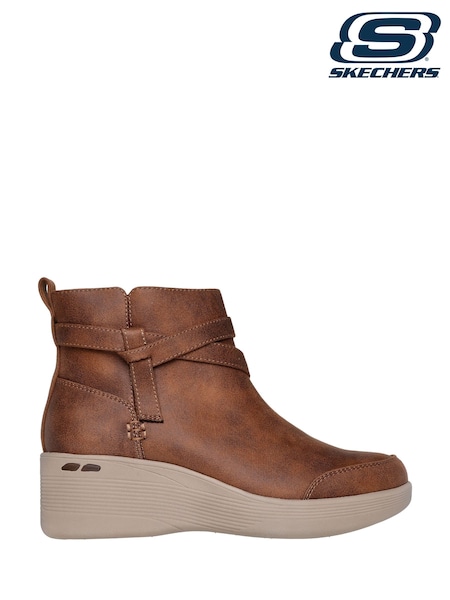 חום - Skechers Pierlite Everlasting Boots (B27763) | ‏372‏₪