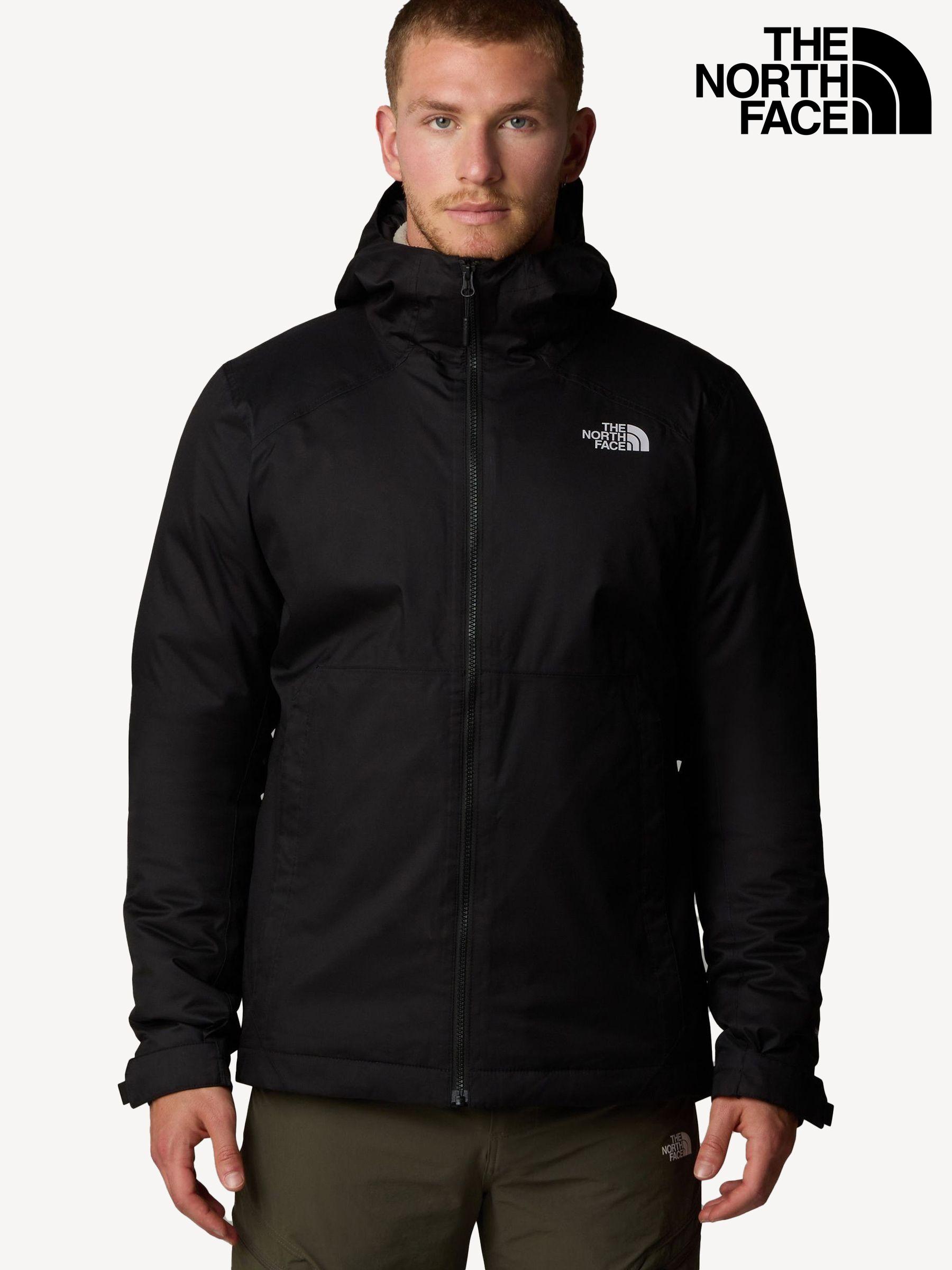 North face black raincoat shop