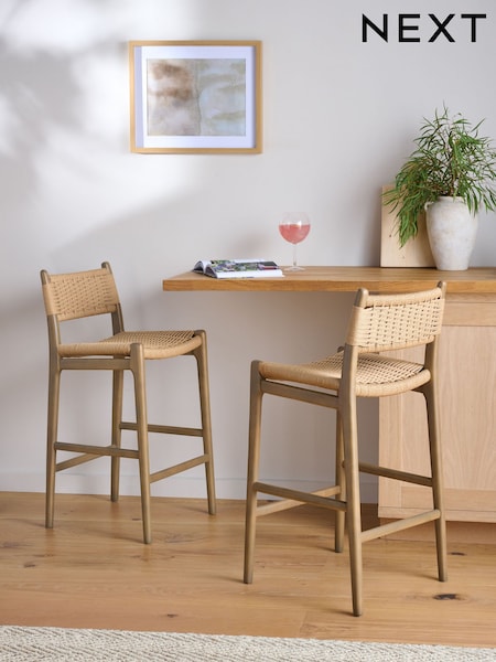 Dark Natural Otto Bar Stool (B28099) | €245
