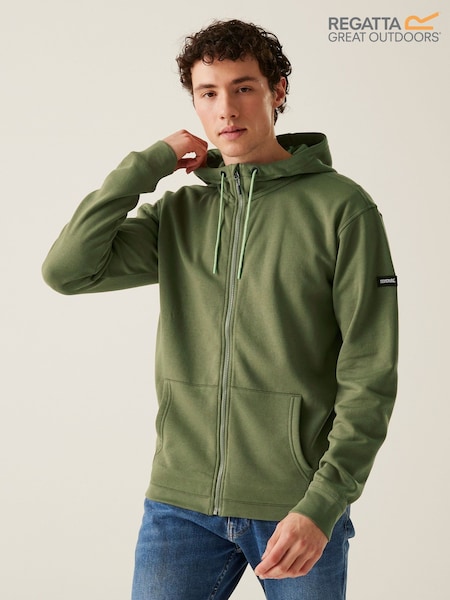 Grön - Regatta Shorebay Ii Full Zip Hoodie (B28259) | kr574