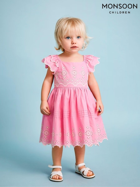 Monsoon Baby Broderie Dress (B28308) | 100 LEI - 107 LEI