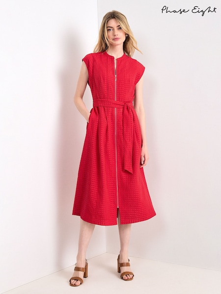 Red - Phase Eight Elvira Red Dress