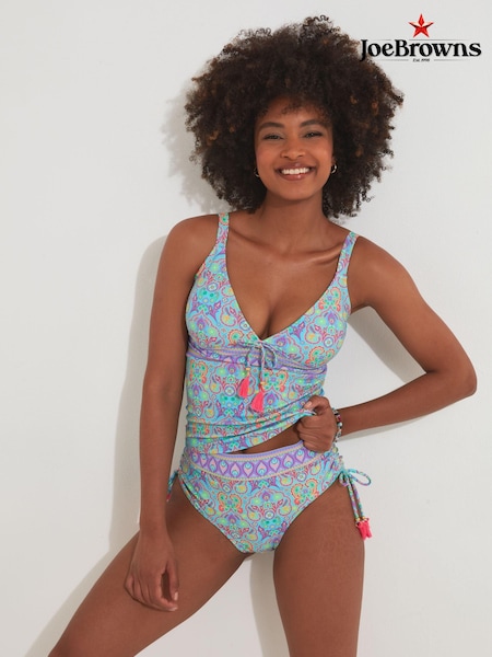 Joe Browns Bright Tile Print Tankini Top (B28539) | 143 LEI
