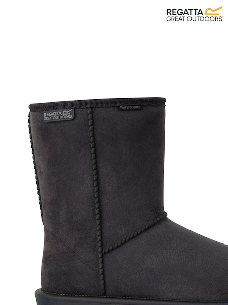Musta - Regatta Risley Mid Waterproof Snow Boots (B28572) | €55
