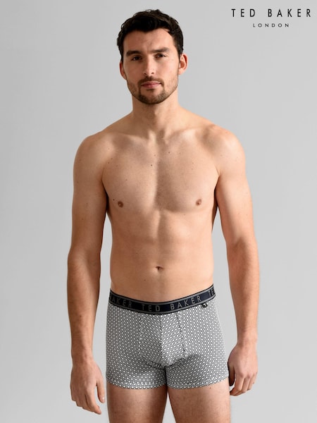 Ted Baker Black Cotton Trunks 3 Pack (B28611) | €56