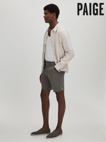 Шифер - Шорти Paige Cotton Blend Chino (B28672) | 9 613 грн