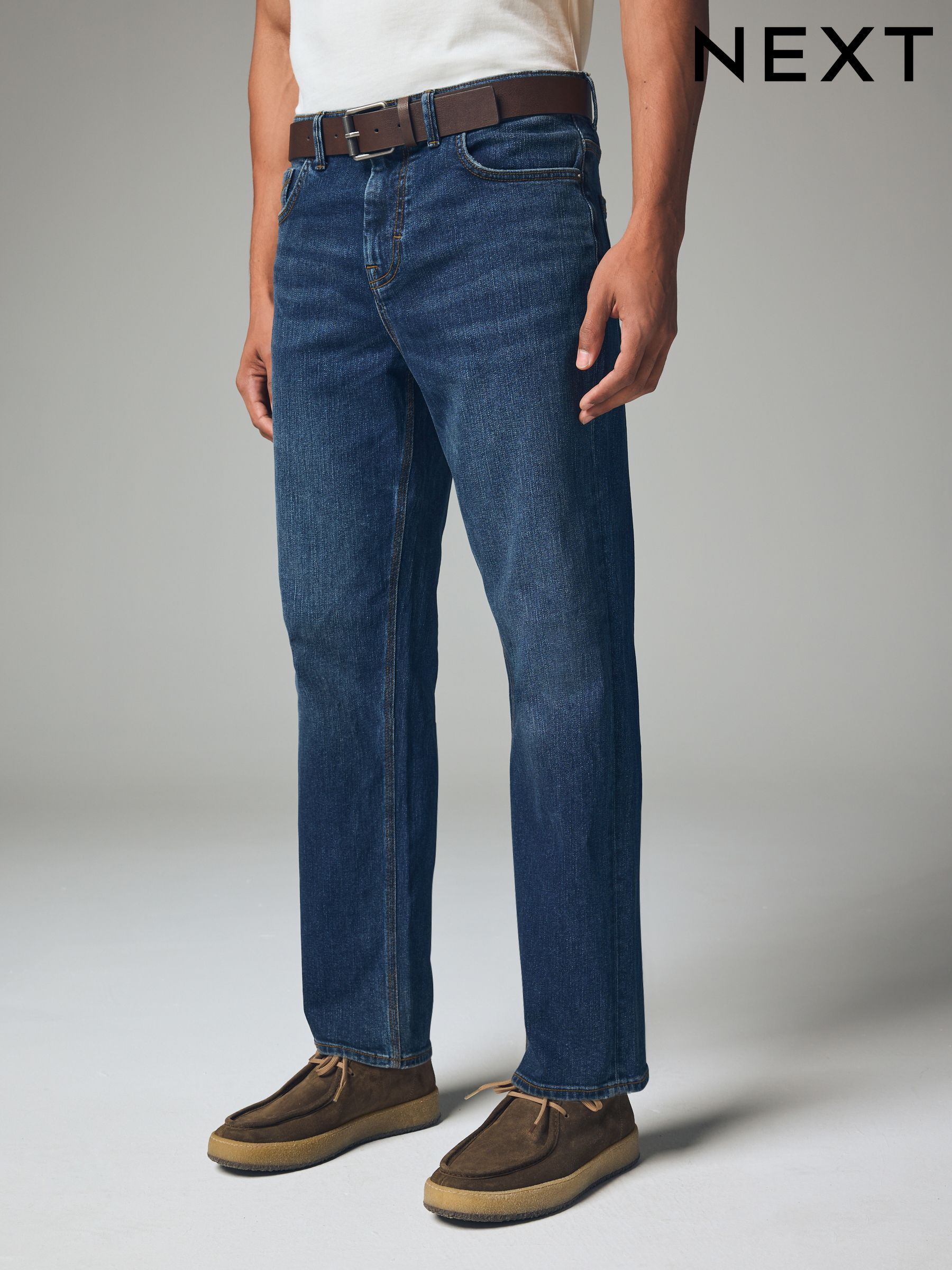 Next mens straight leg jeans cheap