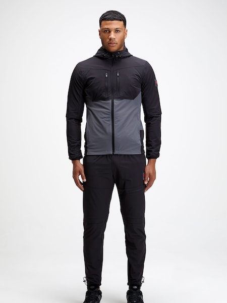 Zavetti Canada Mens Vosso Woven Zip Through Hoodie (B28920) | €37